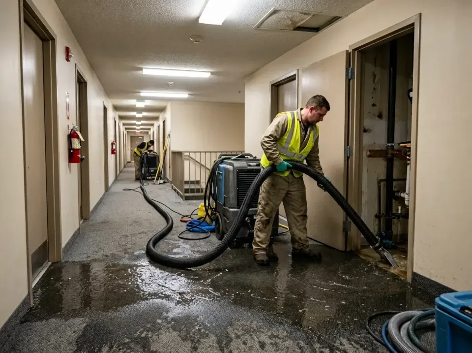 multi-unit-apartment-hallway-f-005 — frequently asked questions, Emergency Burst Pipe Water Extraction & Removal in Searcy,…